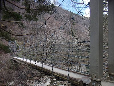 シオカラ谷（吊橋）